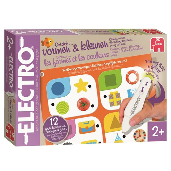 Jumbo Electro Wonderpen Vormen &amp; Kleuren Educatief Spel