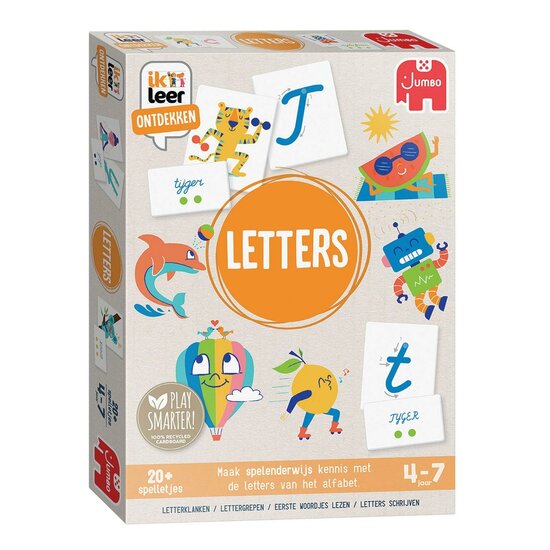 Jumbo Ik Leer Ontdekken Letters Educatief Spel