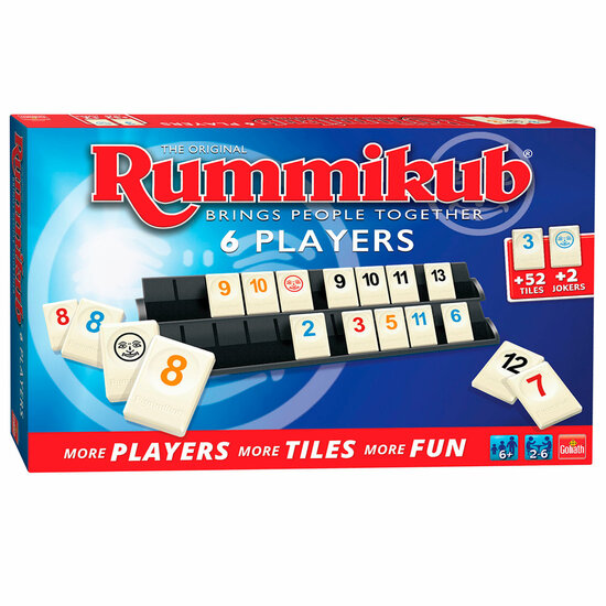 Goliath Rummikub The Original voor 6 Spelers