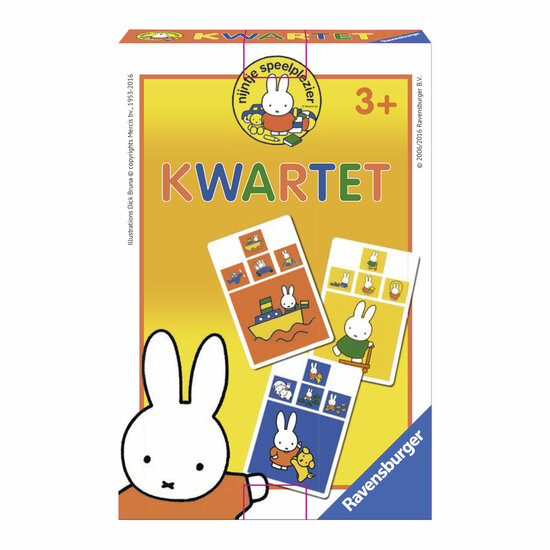 Ravensburger Nijntje Kwartet Ontdek Wereld