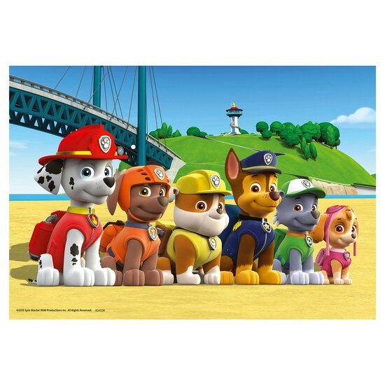 PAW Patrol Puzzel - Dappere Honden, 2x24st.