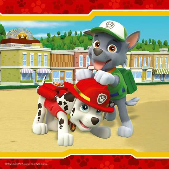 PAW Patrol Puzzel - Helden met Vacht, 3x49st.