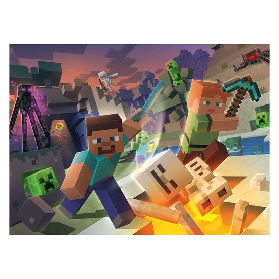 Ravensburger Monster Minecraft Leguzzel, 100st.
