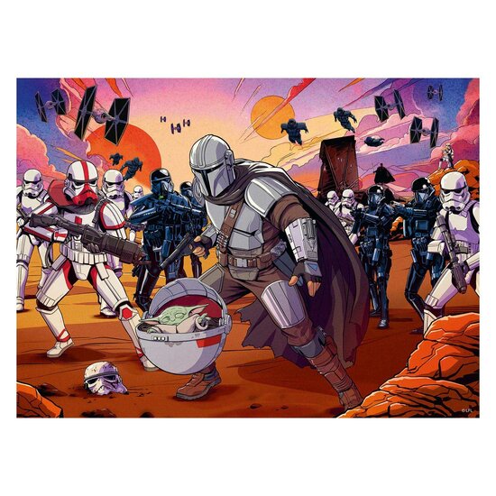 The Mandalorian - De Krachtmeting Legpuzzel, 200st.