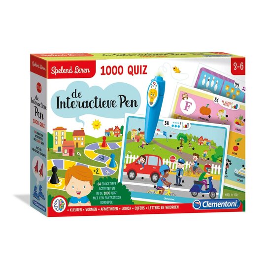 Clementoni Spelend Leren - De Interactieve Pen, 1000 Quiz