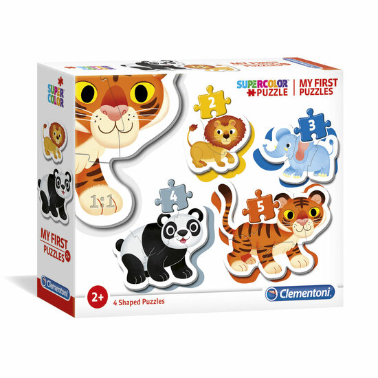 Clementoni Mijn Eerste Puzzels - Wilde Dieren