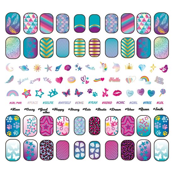Clementoni Crazy Chic - Fluo Nails