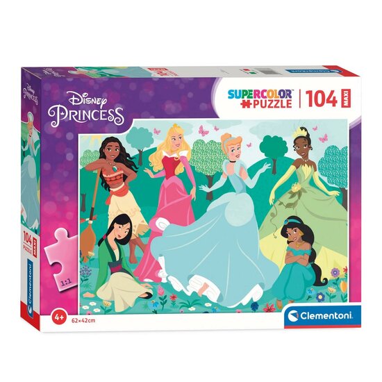 Clementoni Maxi Puzzel Disney Princess, 104st.