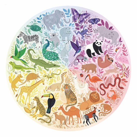 Circle of Colors Puzzels - Animals, 500st.