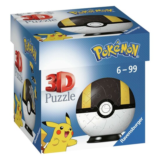 Ravensburger Pok&eacute;mon Ultra Ball 3D Puzzel, 54st.