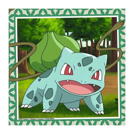 Ravensburger Pok&eacute;mon: Charmander, Bulbasaur and Squirtle