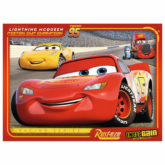 Ravensburger Disney Cars 3 Puzzel, 4in1