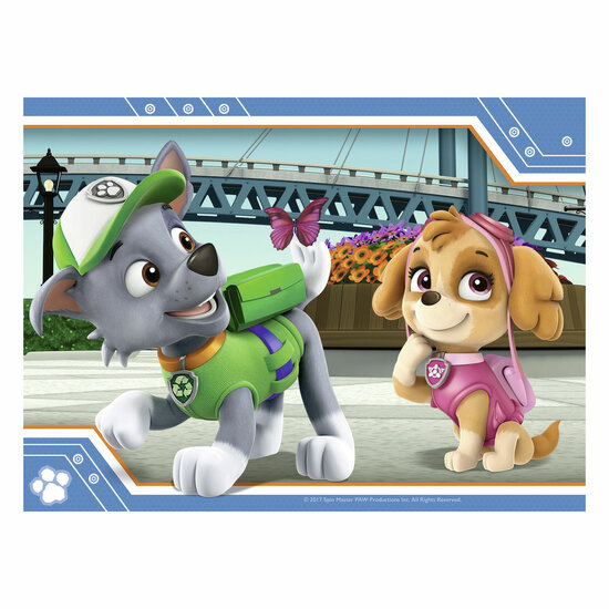 PAW Patrol Puzzel, 4in1