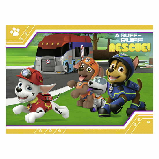 PAW Patrol Puzzel, 4in1