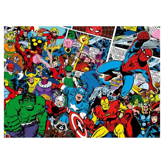 Ravensburger Challenge Puzzel Marvel Superhelden, 1000st.