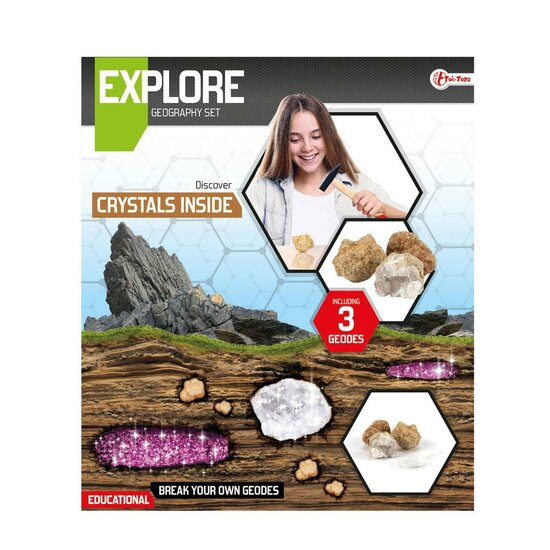 Explore Geodes Breken