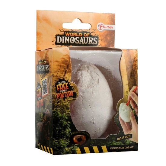 World of Dinosaurs Uitgraafset Dino Ei
