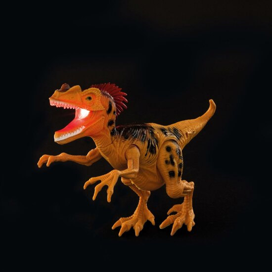World of Dinosaurs Dino met Geluid en Ei Oranje