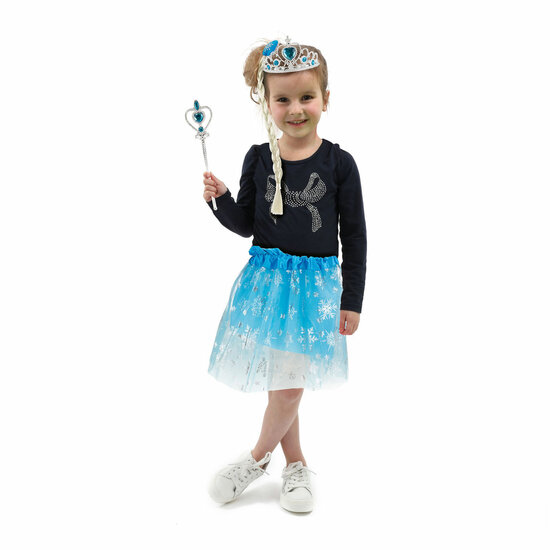 Ice Princess met Tutu, Tiara en Staf Prinses