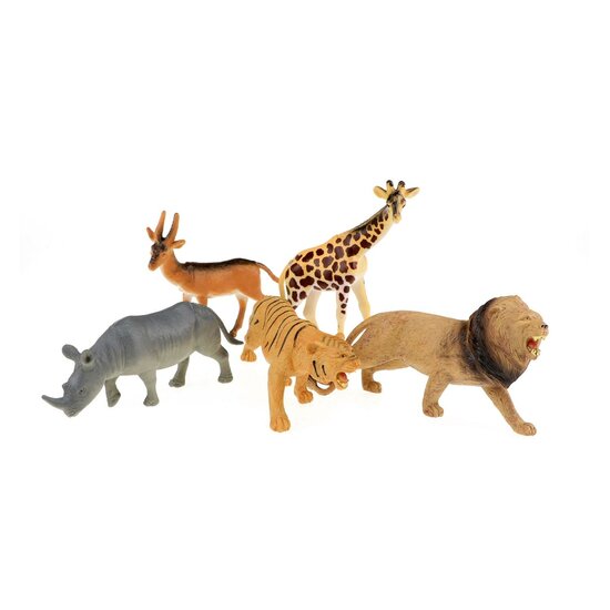 Animal World Wilde Dieren Deluxe, 5st.