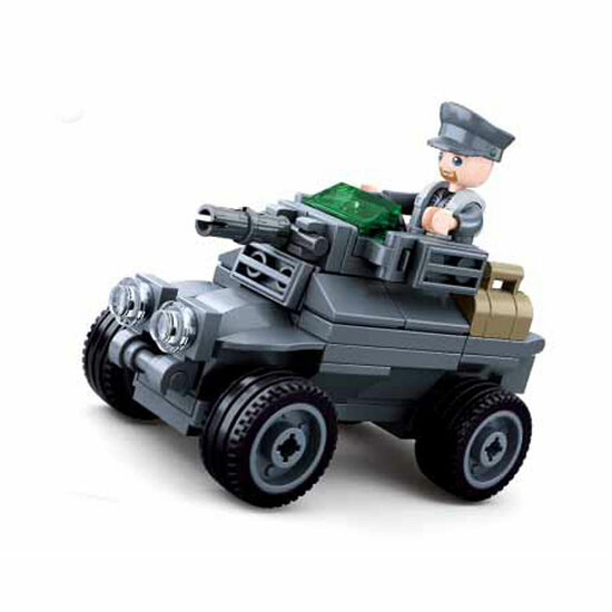 Sluban WWII - Gepantserd Voertuig - 79dlg.