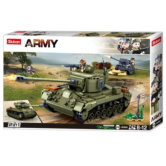 Sluban Army - Medium Tank Groen - 742dlg.