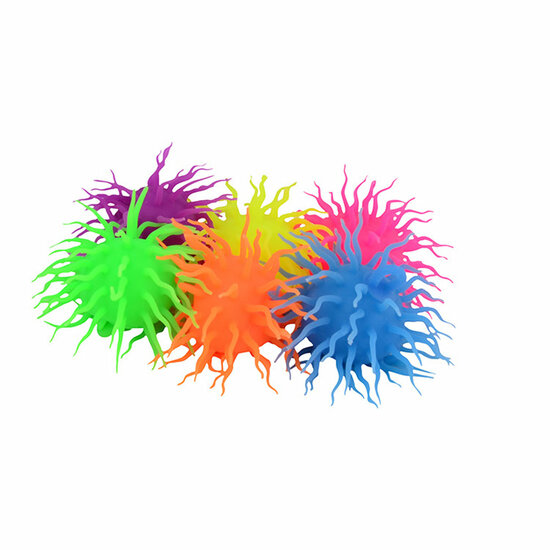 Spike Fluffy Bal met Licht, &Oslash; 12cm