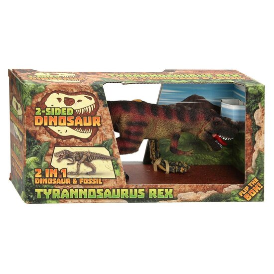 Animal World Tweezijdige Dino XL - Tyrannosaurus Rex