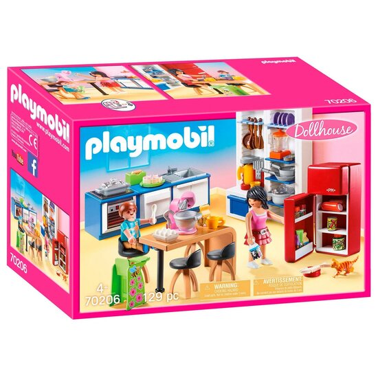 Playmobil Dollhouse Leefkeuken - 70206
