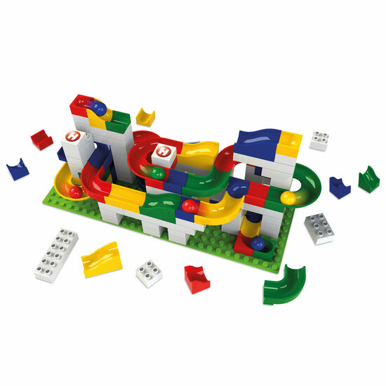 Hubelino Knikkerbaan Basisset - 123dlg.