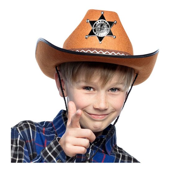 Hoed Sheriff Junior Bruin