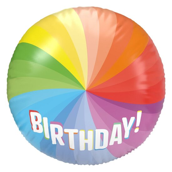 3D Folieballon &#039;Happy Birthday&#039;, 56cm