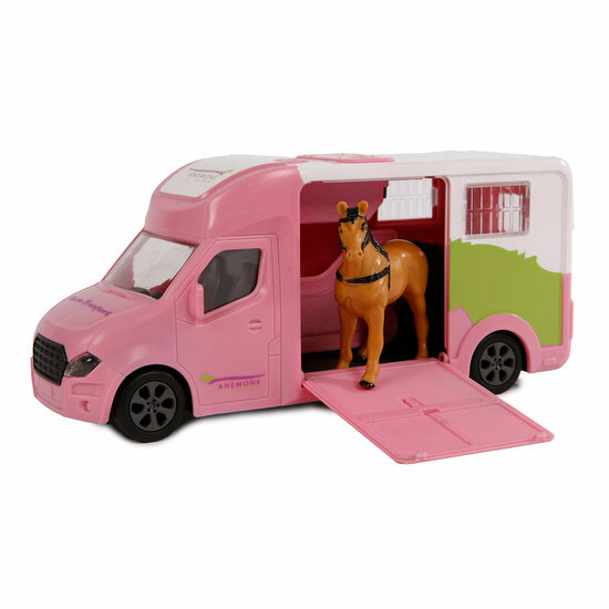 Kids Globe Die-cast Paardentruck Licht en Geluid 1:32