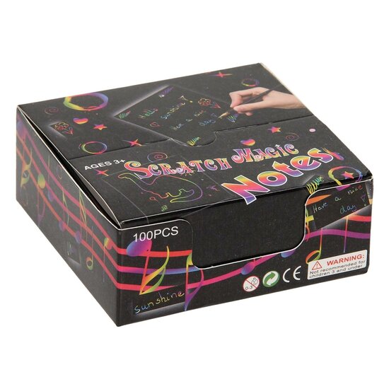 Magische Memo Krasblaadjes met Pen