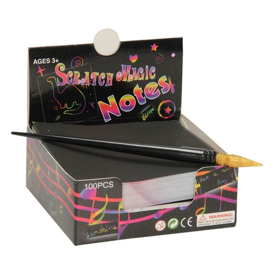 Magische Memo Krasblaadjes met Pen