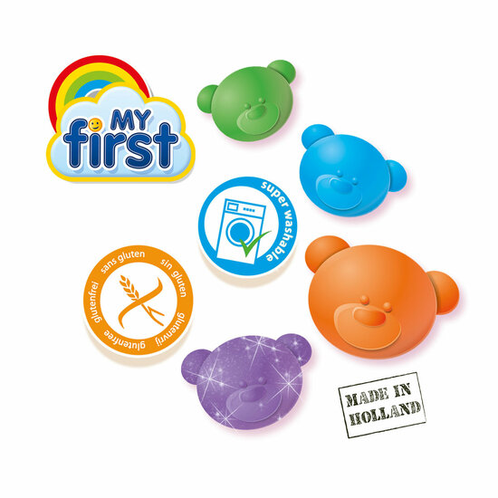 SES My First Klei - 4 Kleipotjes