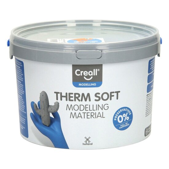 Creall Therm Soft Klei - 5 Kleuren Klei - 2000gr.