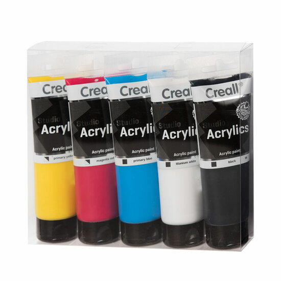 Creall Studio Acrylverf, 5x120ml