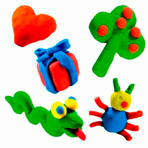 SES ECO Klei - 4 Kleipotjes