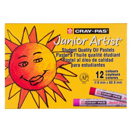 Sakura Cray-Pas Junior Artist Oliepastels Set, 12st.