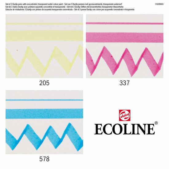 Ecoline Duotip Markers Primaire Set, 3dlg.