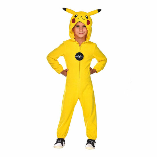 Kinderkostuum Pokemon Pikachu Onesie, 4-6 jaar