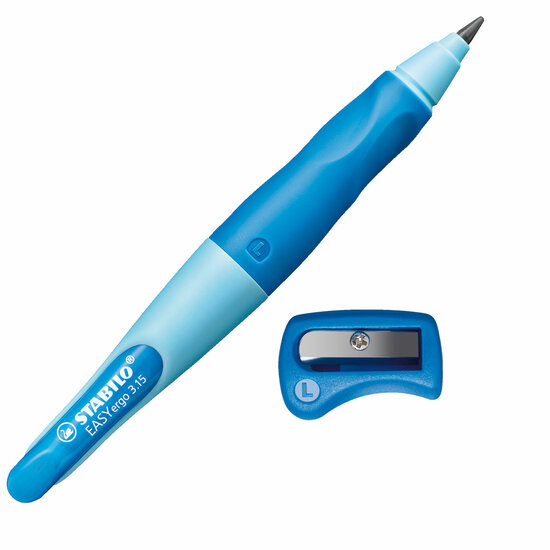 STABILO EASYergo 3.15 - Ergonomisch Vulpotlood - Linkshandig - Blauw