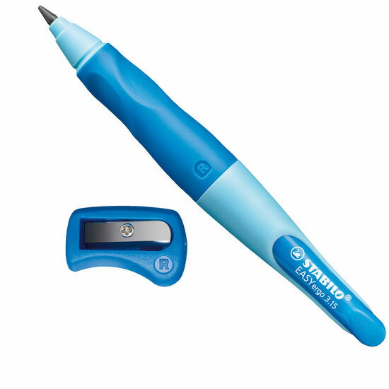 STABILO EASYergo 3.15 - Ergonomisch Vulpotlood - Rechtshandig - Blauw