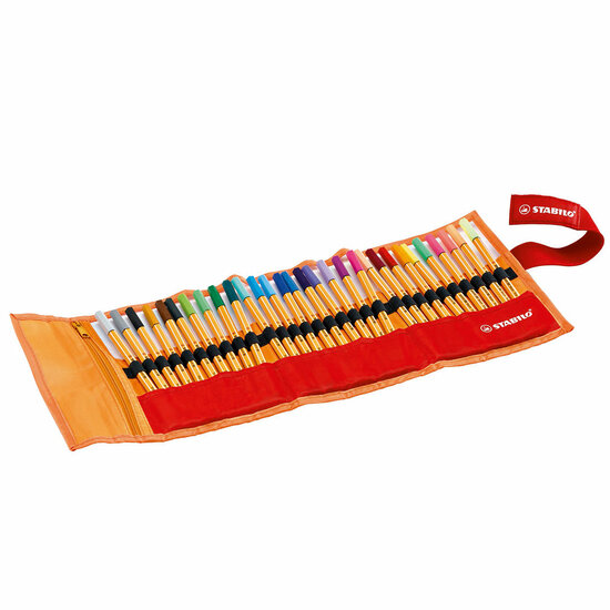 STABILO point 88 - Fineliner - Rollerset Met 30 Stuks