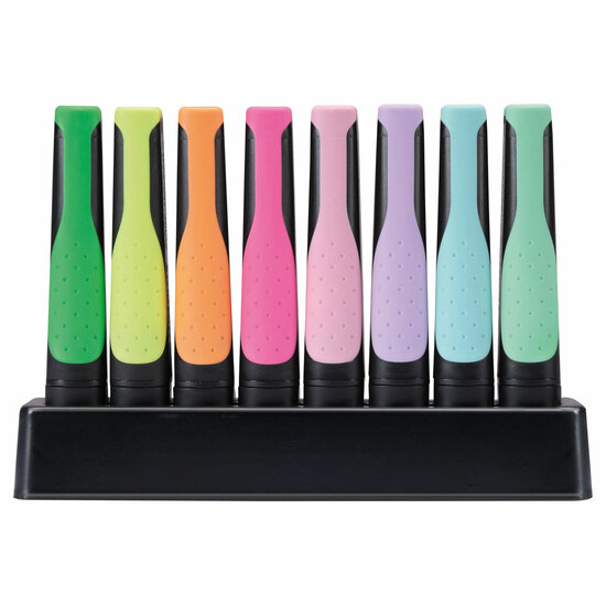 STABILO GREEN BOSS Pastel - Markeerstift - 8 Stuks Deskset