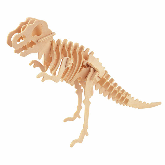 Gepetto&#039;s Workshop Houten Bouwpakket 3D - Tyrannosaurus