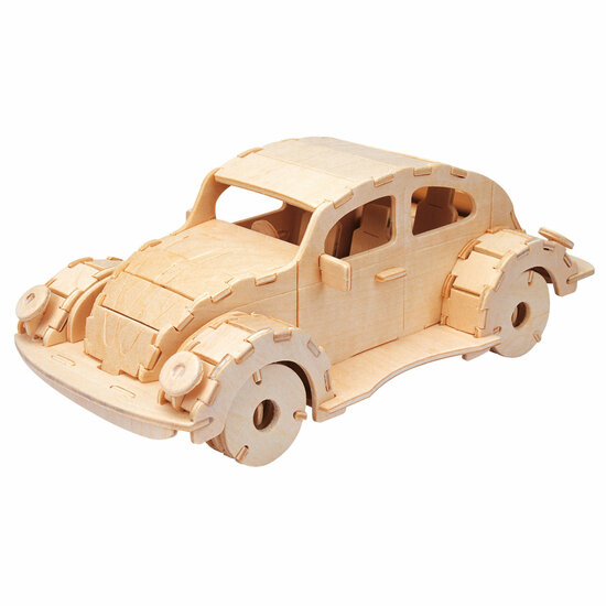 Gepetto&#039;s Workshop Houten Bouwpakket 3D - Auto