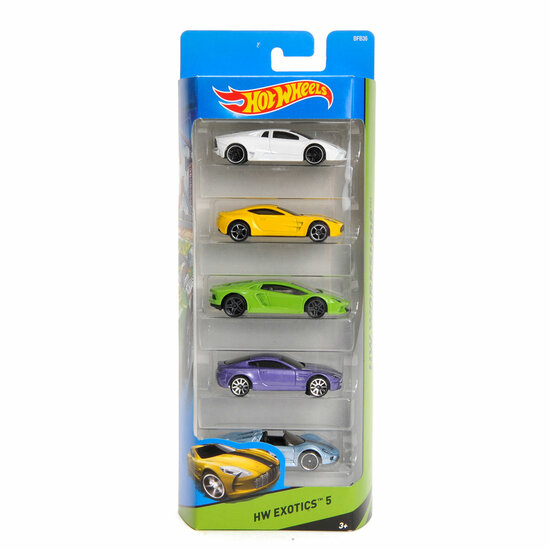 Hot Wheels Auto&#039;s, 5st.