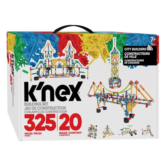 K&#039;Nex Classic City Builders 20 Modellen, 325dlg.